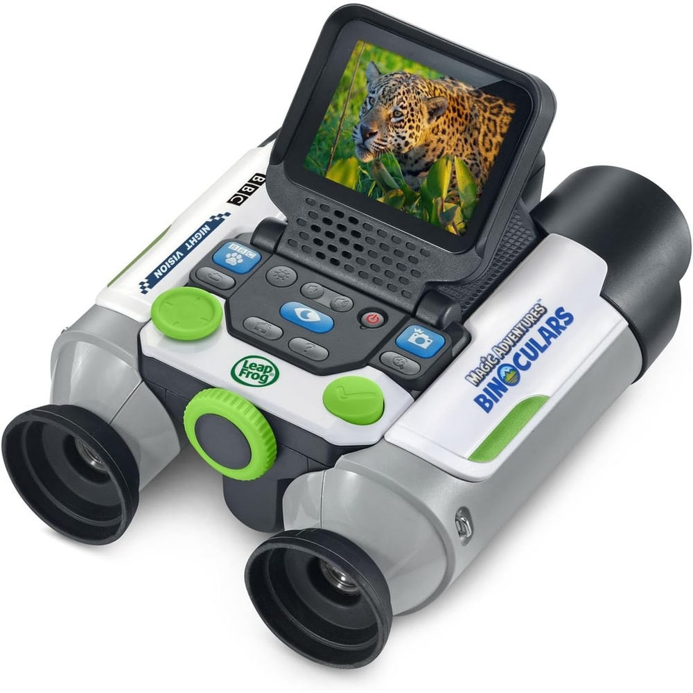 image:imageLeapFrog Magic Adventures Binoculars with Screen Capture Night Vision CamoWhite