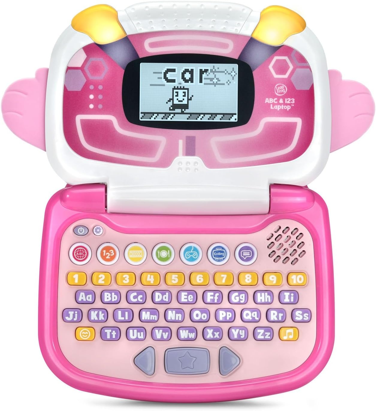 image:imageLeapFrog ABC and 123 Laptop for Preschoolers Ages 37 Years PinkPink