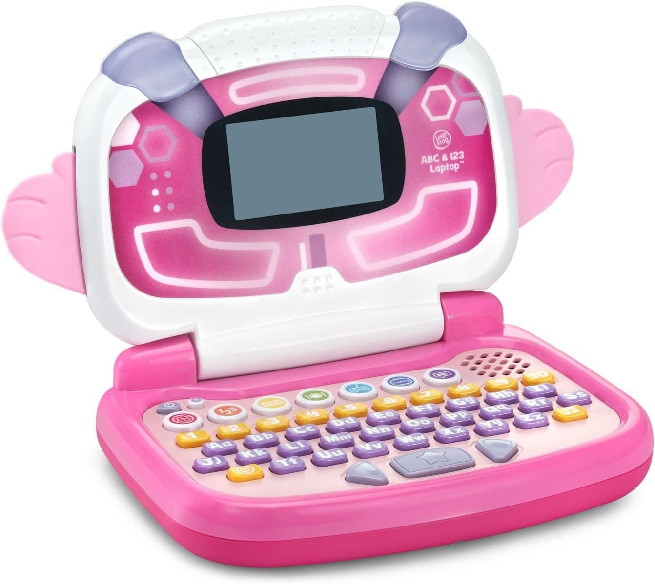 image:imageLeapFrog ABC and 123 Laptop for Preschoolers Ages 37 Years PinkPink