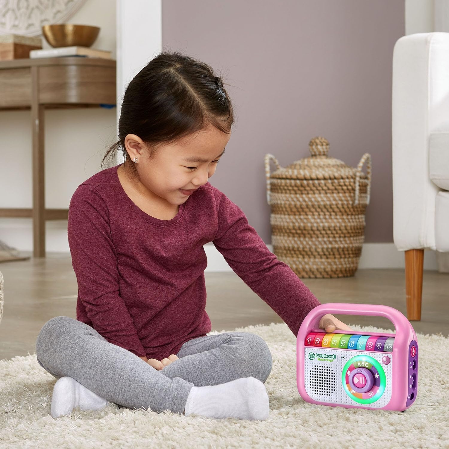 image:imageLeapFrog Lets Record Music Player TealPink