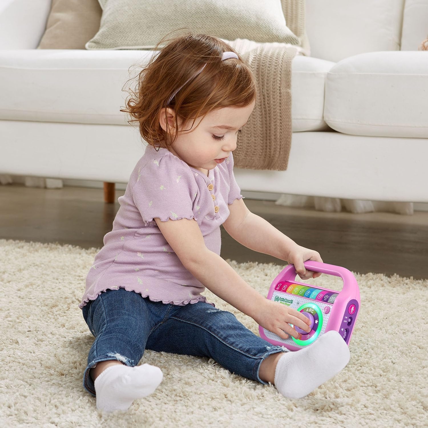 image:imageLeapFrog Lets Record Music Player TealPink