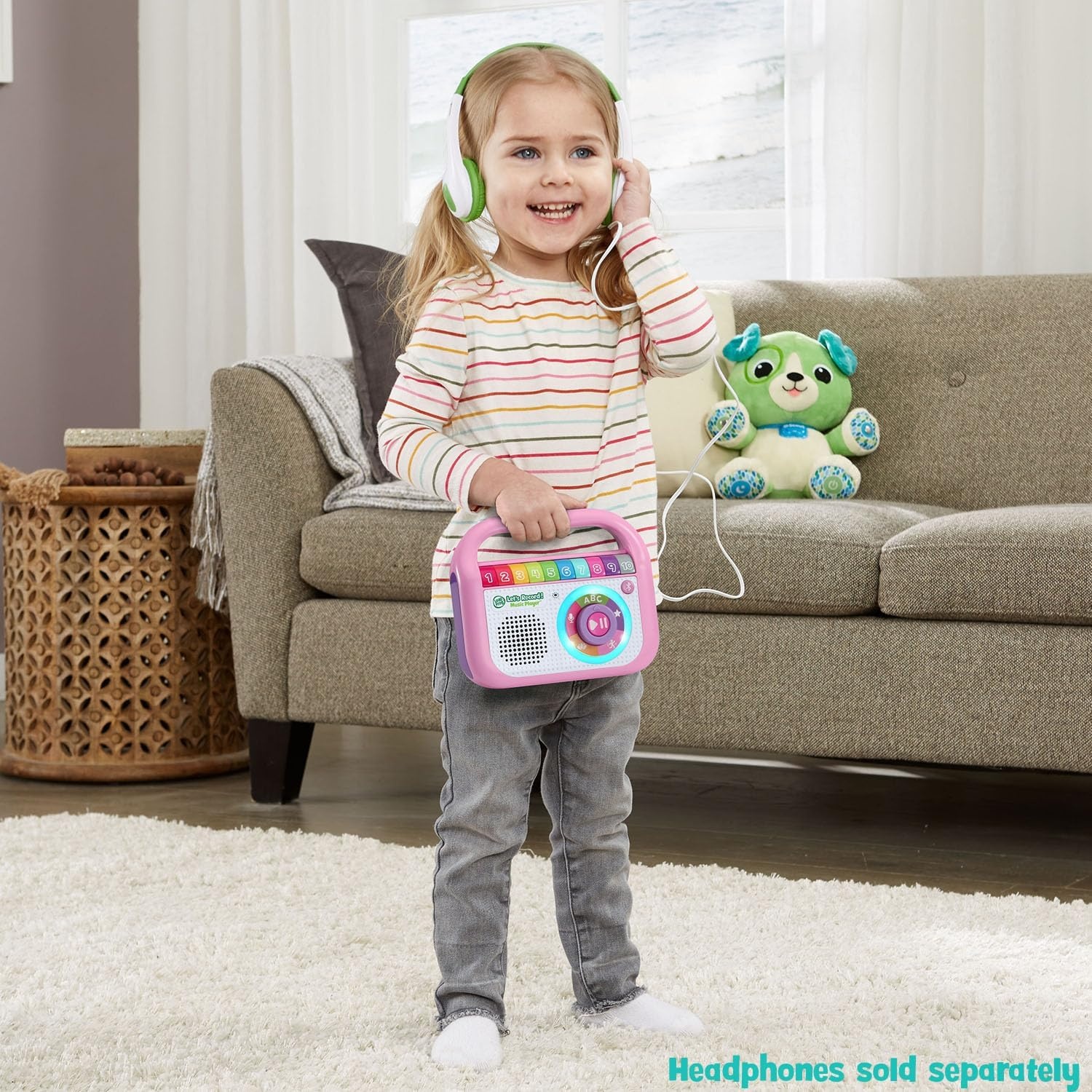image:imageLeapFrog Lets Record Music Player TealPink