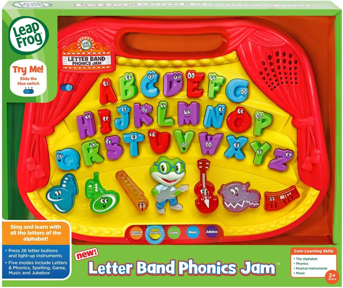 image:imageLeapFrog Letter Band Phonics Jam Toy