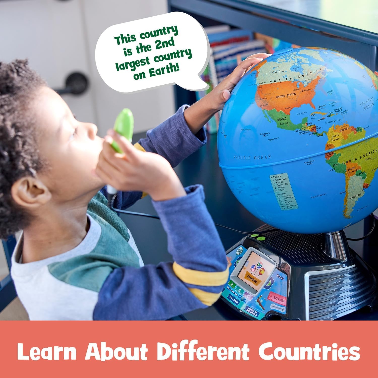 image:imageLeapFrog Magic Adventures Globe Frustration Free Packaging