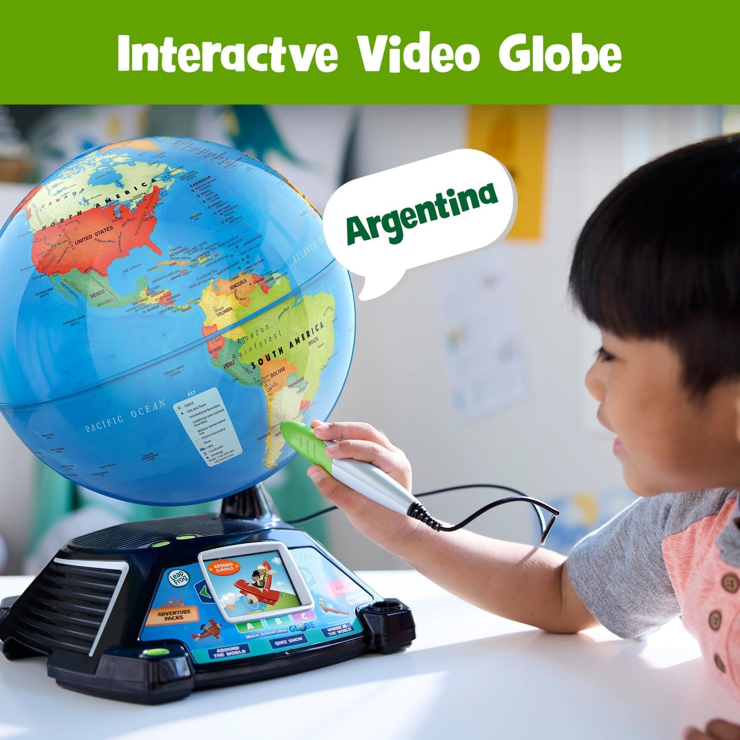 image:imageLeapFrog Magic Adventures Globe Frustration Free Packaging