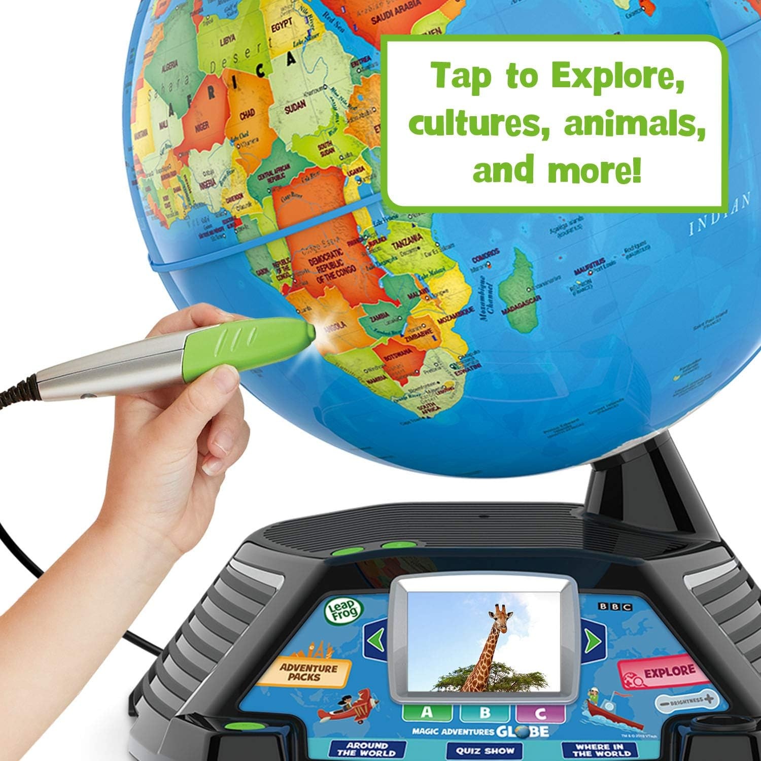 image:imageLeapFrog Magic Adventures Globe Frustration Free Packaging