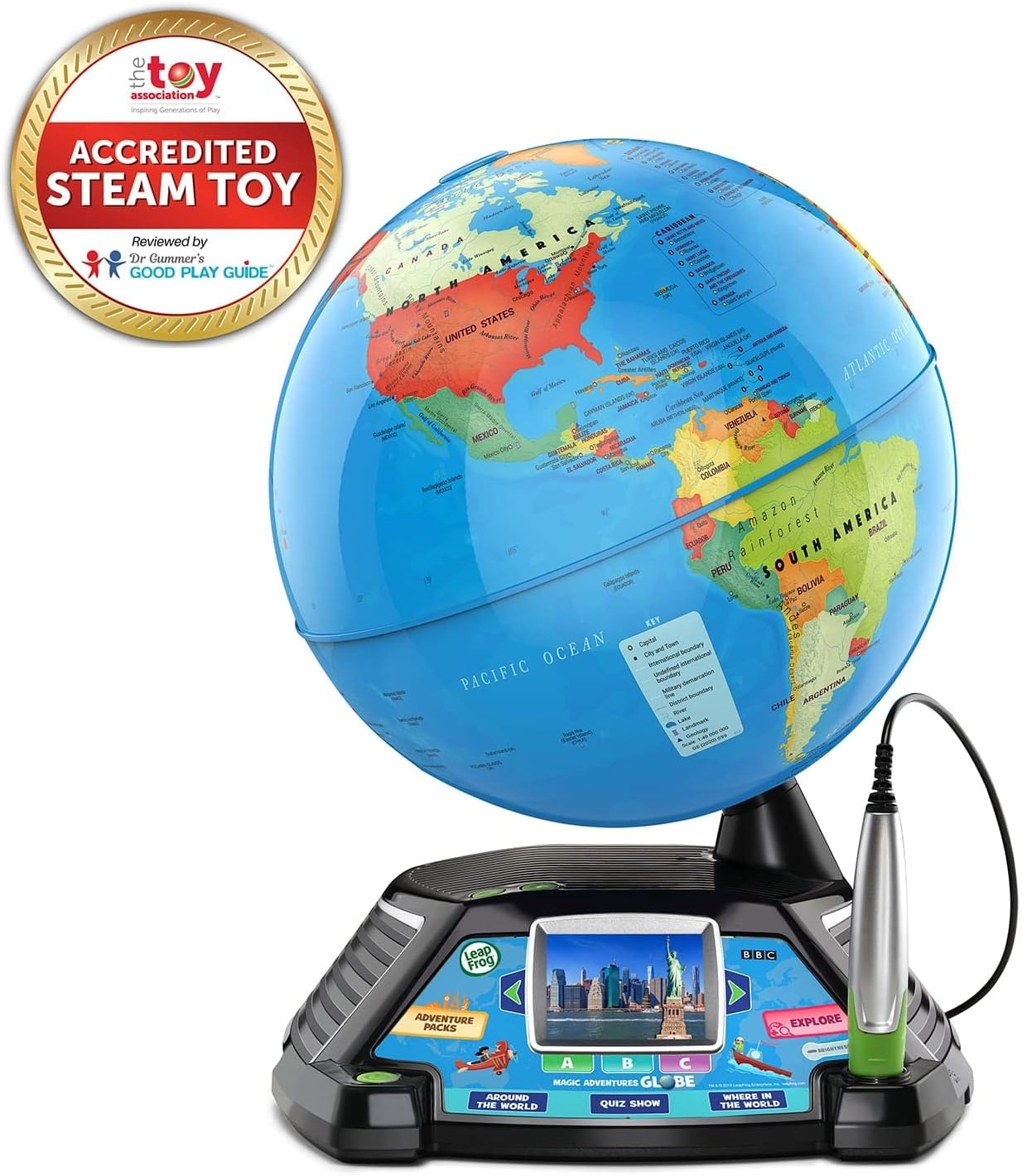 image:imageLeapFrog Magic Adventures Globe Frustration Free Packaging