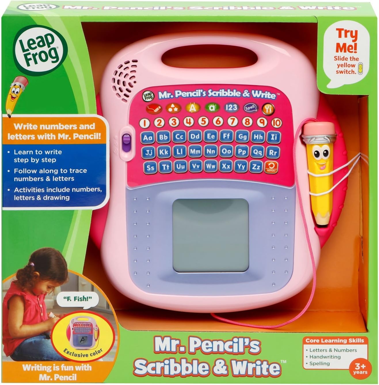 image:imageLeapFrog Mr Pencils Scribble and Write Frustration Free PackagingPink