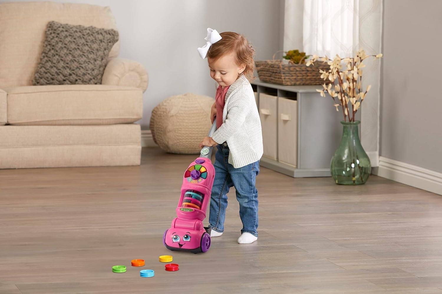 image:imageLeapFrog Pick Up and Count Vacuum PinkPink