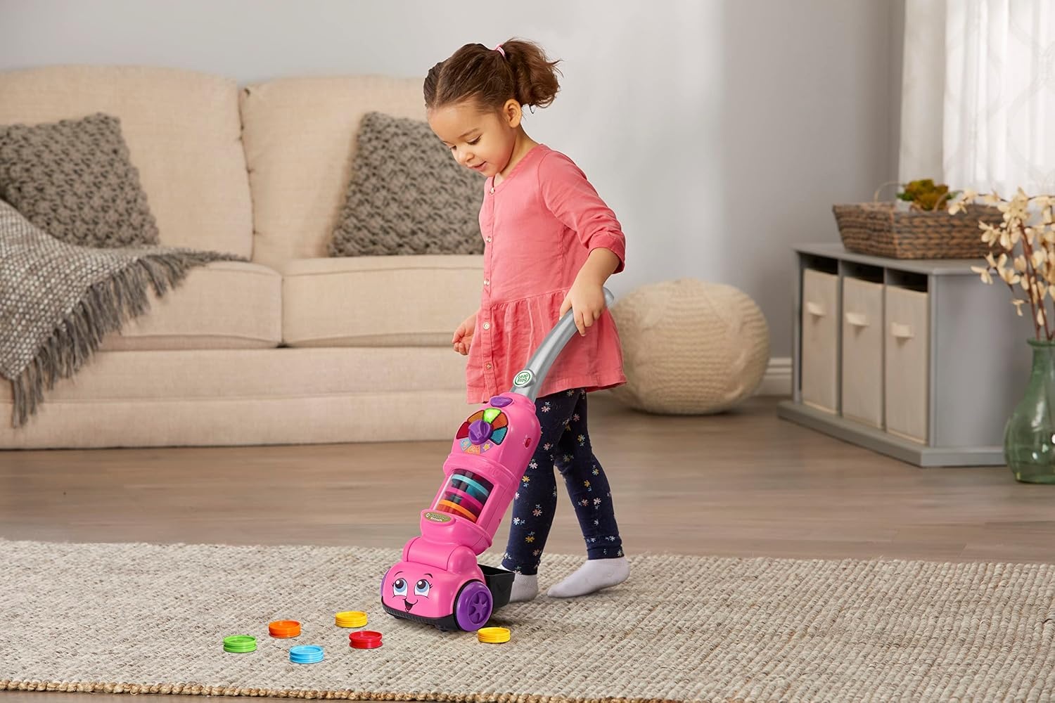 image:imageLeapFrog Pick Up and Count Vacuum PinkPink