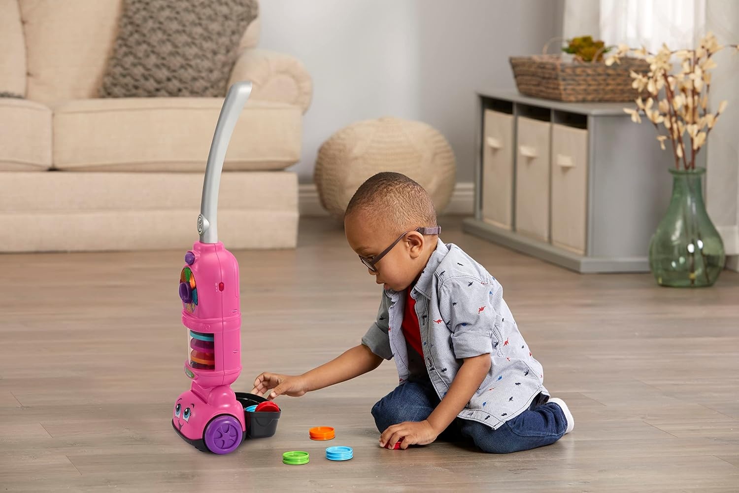 image:imageLeapFrog Pick Up and Count Vacuum PinkPink