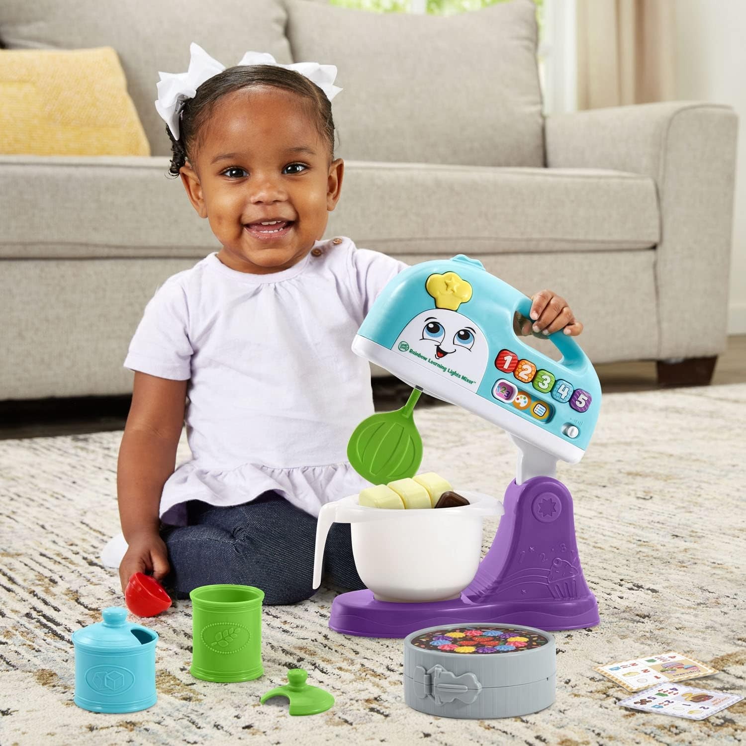 image:imageLeapFrog Rainbow Learning Lights Mixer BlueBlue