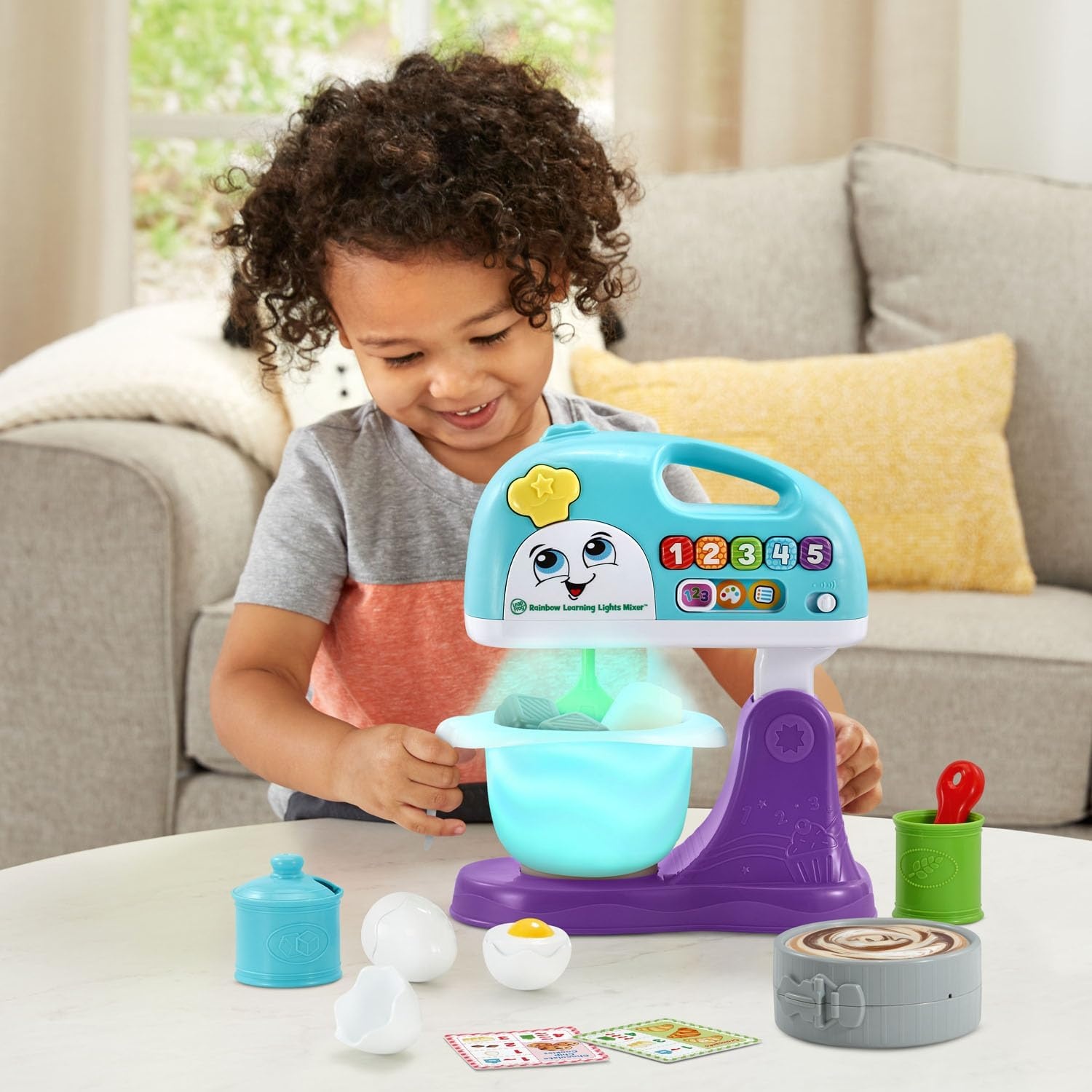 image:imageLeapFrog Rainbow Learning Lights Mixer BlueBlue