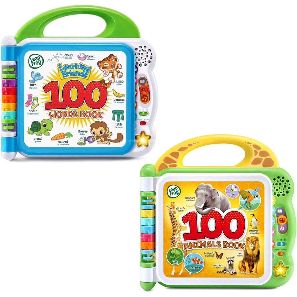 image:imageLeapFrog 100 Words and 100 Animals Book Set Frustration Free Packaging